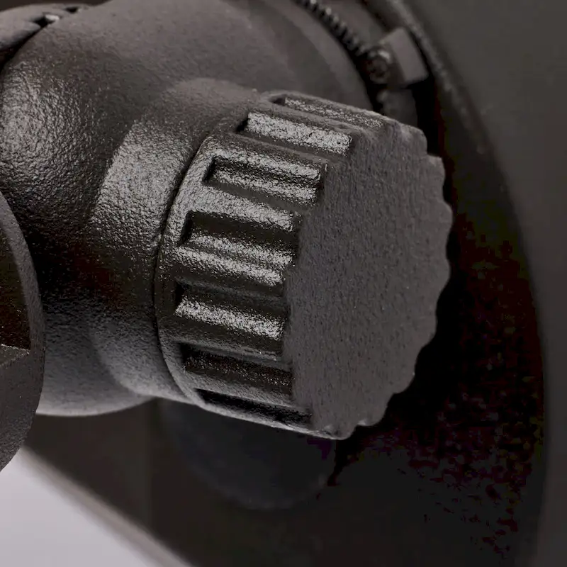 LED Security Light Dual Head Bronze Finish 3000K