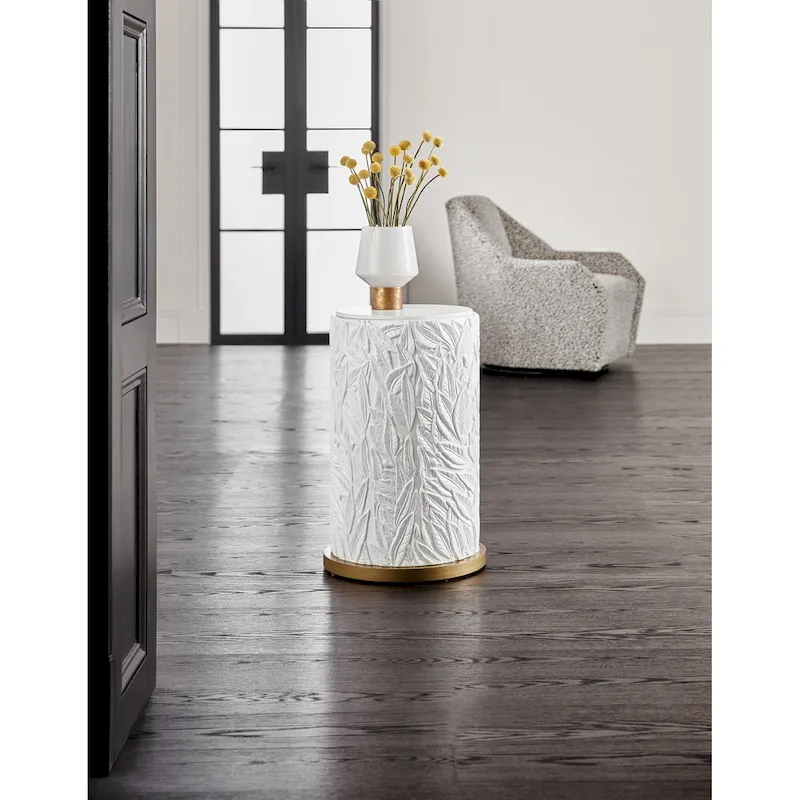 Hooker Furniture 628-50101-02 Melange 16 Diameter Quartz Top Accent