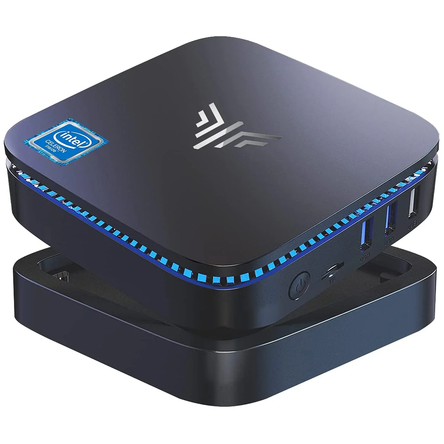 Kamrui Mini PC, AK1 Pro 12GB RAM 256GB SSD