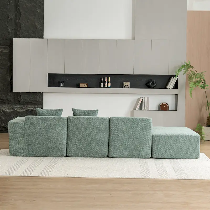 Sectional Sofa Full-compressed Sofa Couch Free-combined Sofa