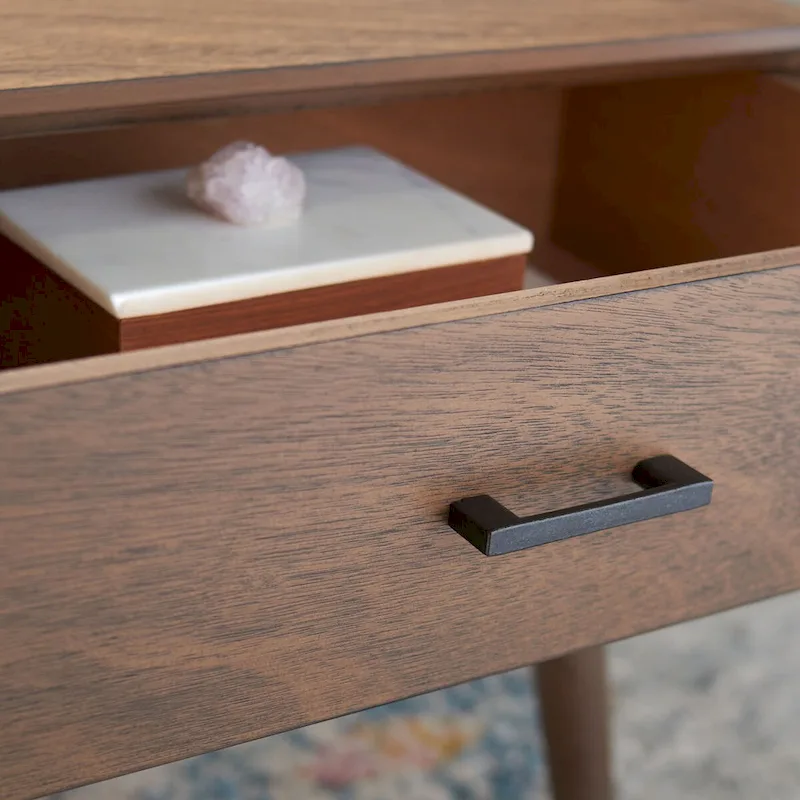 SAFAVIEH Sister Mid-Century 2-Drawer Coffee Table - 37.8 W x 19 L x 17.8 H - 38Wx19Dx18H