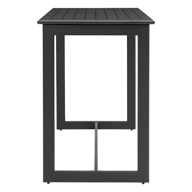 Midnight Wave Bar Table Black