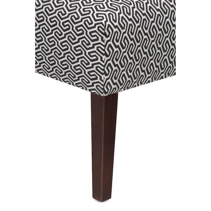 Armless Slipper Chair – Multiple Colors, Polyester, Single Seat