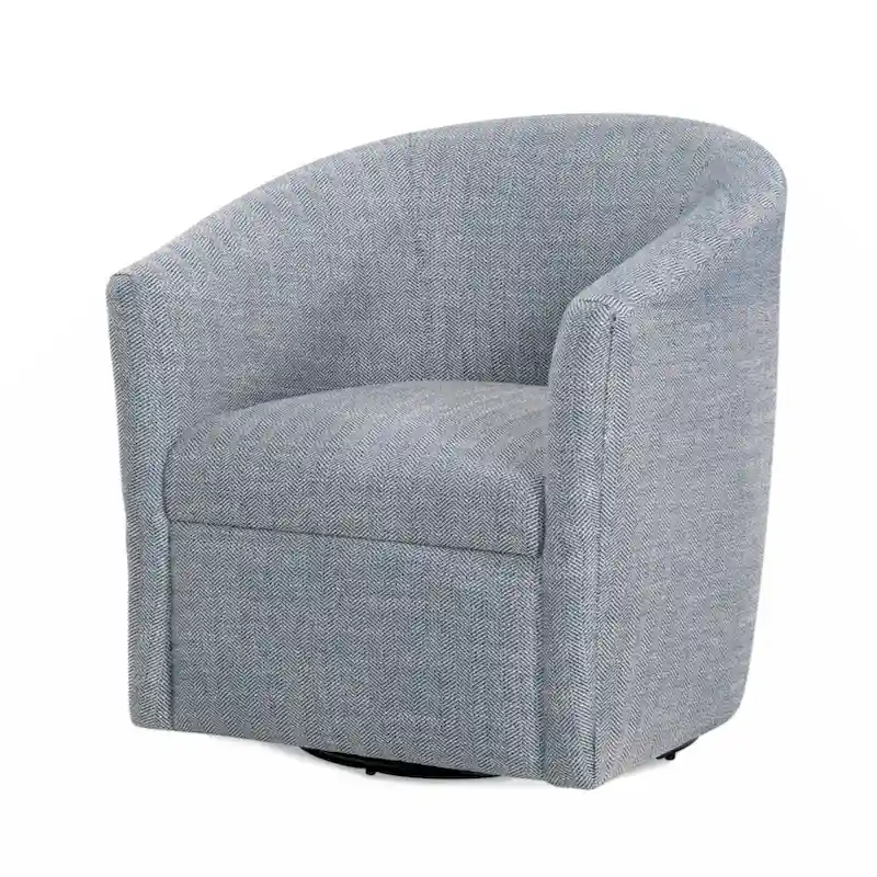 Sea Oat Swivel Barrel polyester Chair
