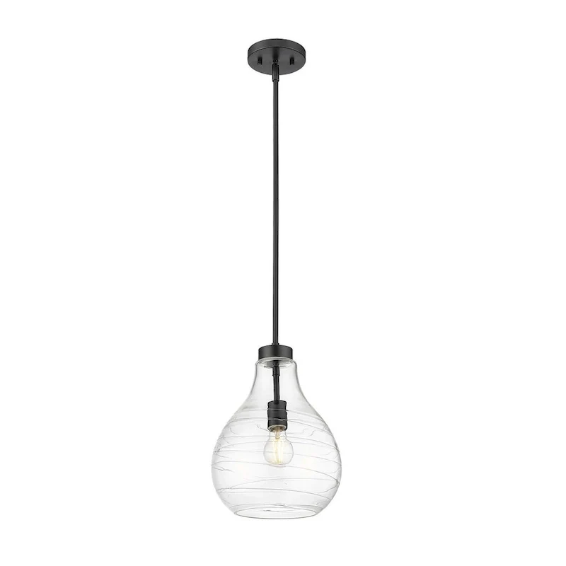 Z-Lite 496P10 Bon Air 10  Wide Pendant