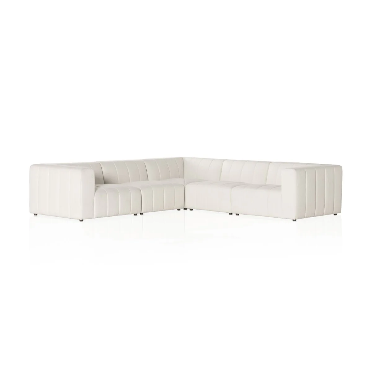 Langham Channeled Sectional/5 Pieces.