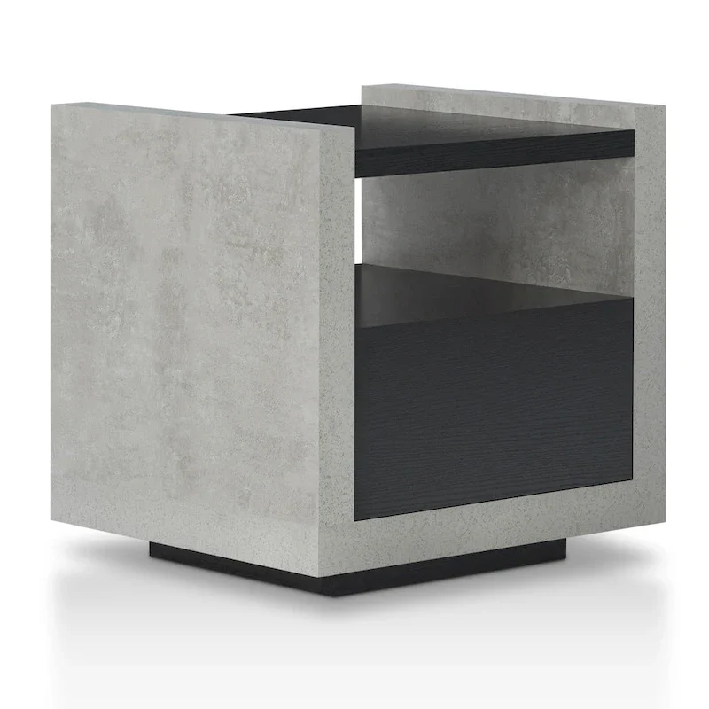 18-inch 1-Shelf Side Table