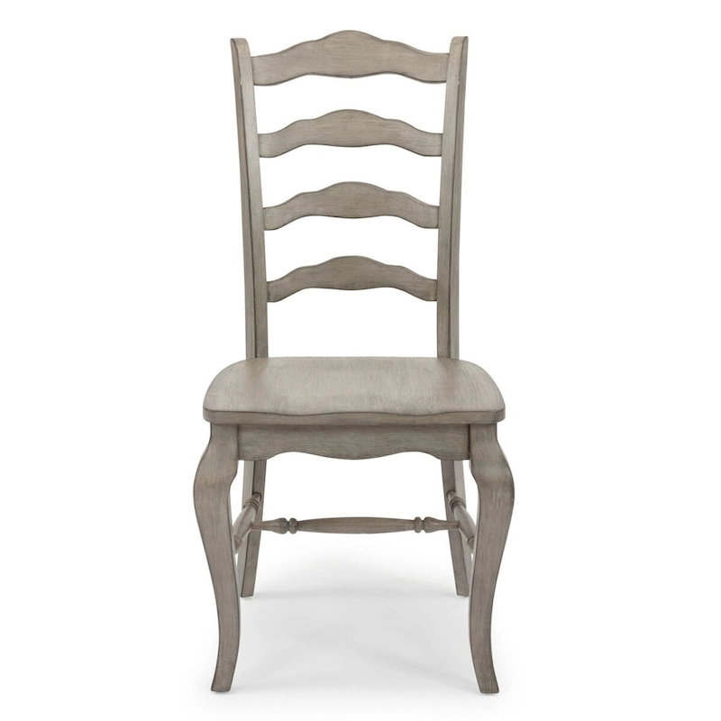 Homestyles Mountain Lodge Gray Wood Dining Chair Pair