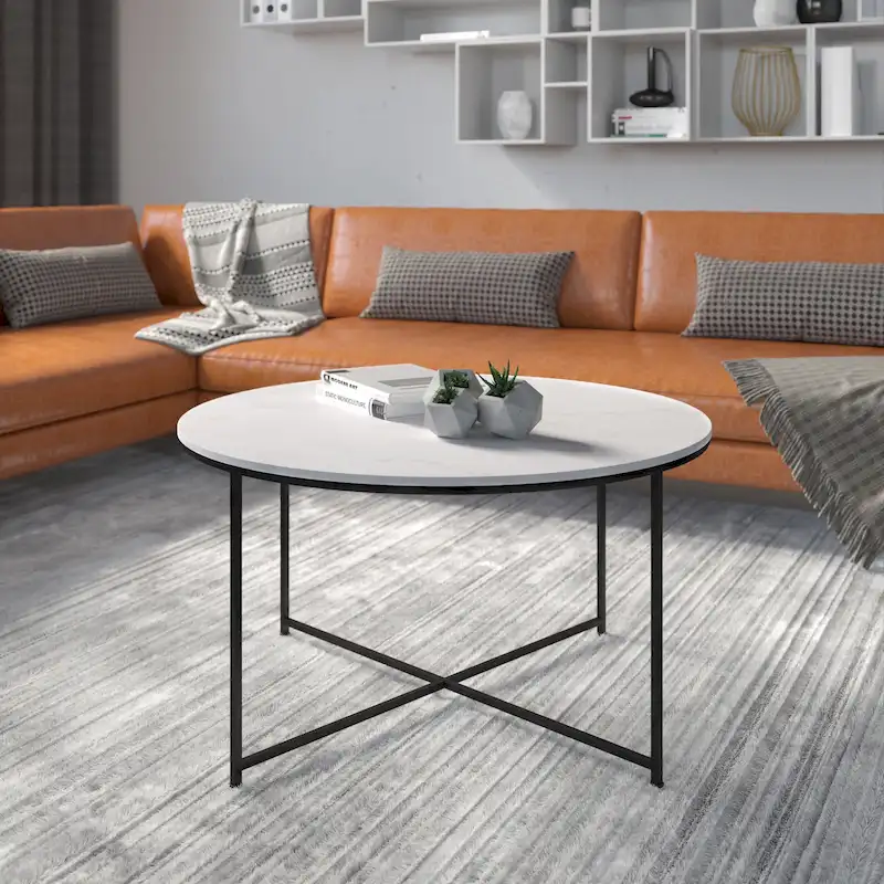 Signature Design by Ashley Coylin Cocktail Table - Tempered Glass Table