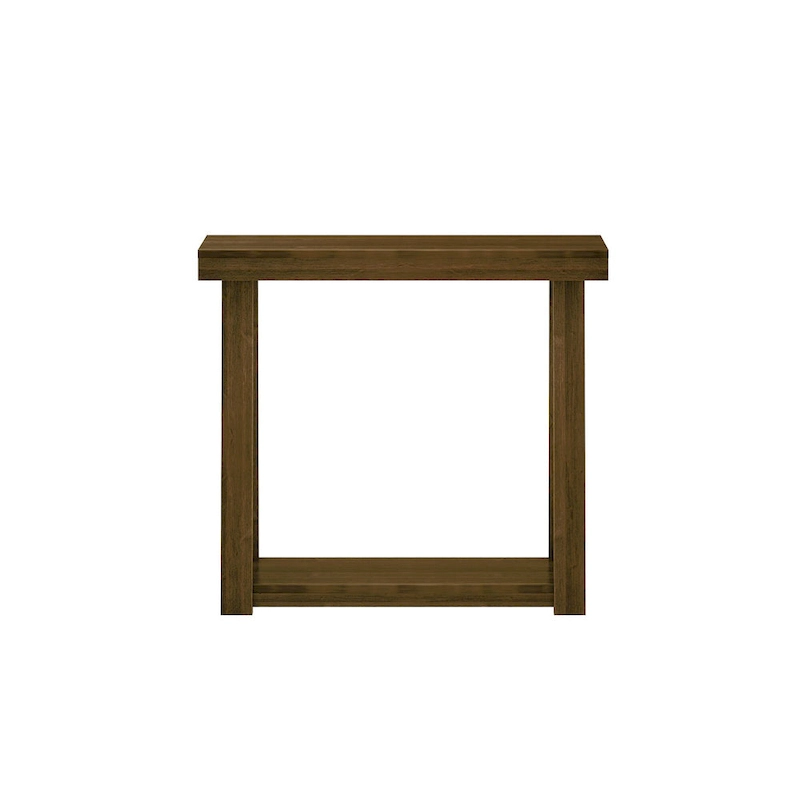 Plank and Beam Classic Console Table with Shelf - 36