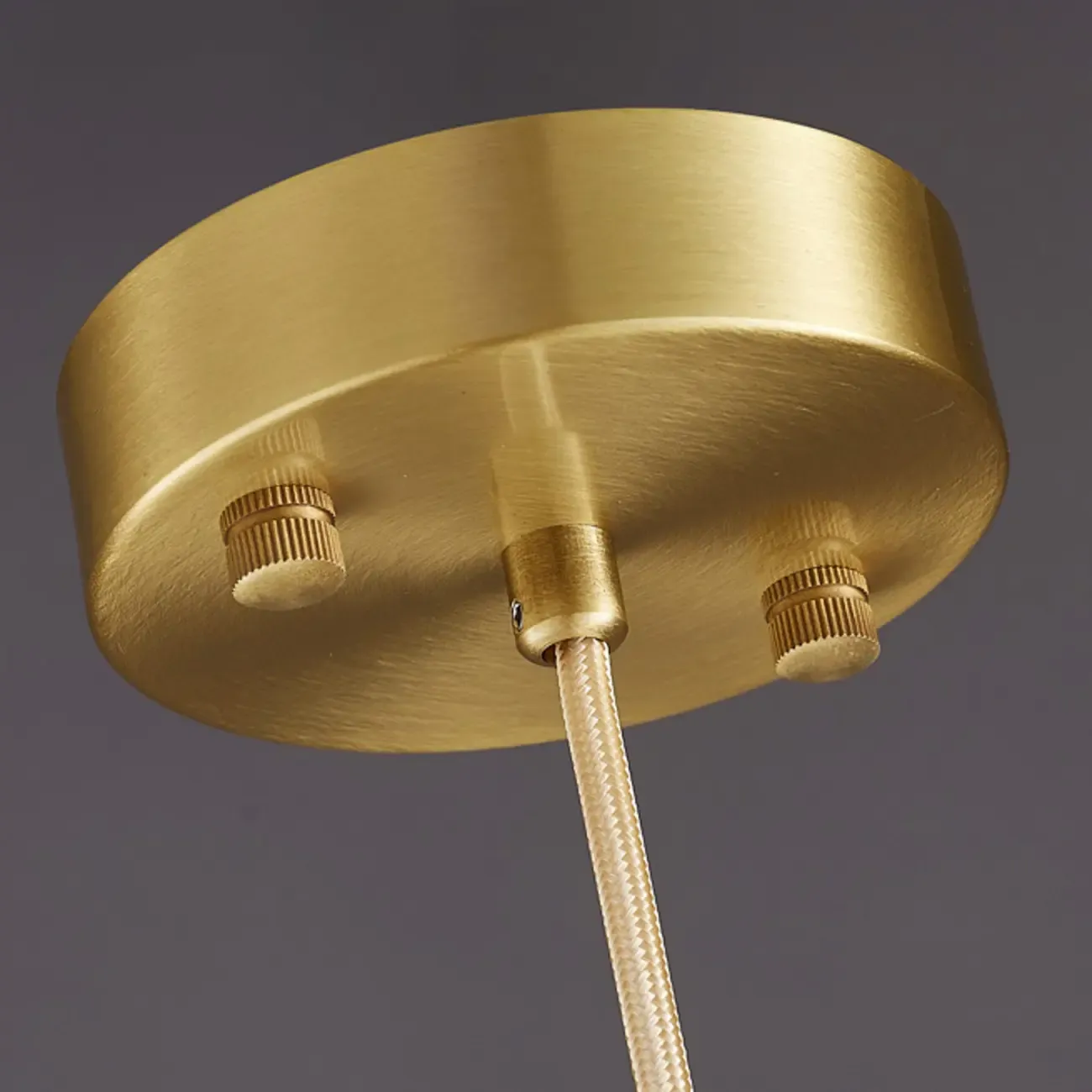 Modern Gold Metal Cylindrical Kitchen Island Pendant Light