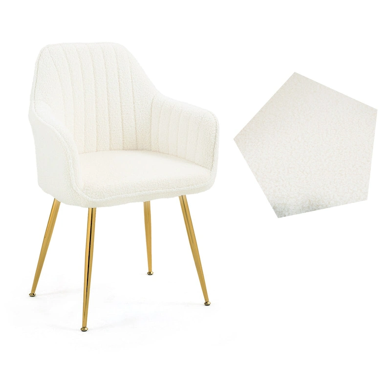 AVAWING Upholstered Dining Chair (Set of 6) Velvet Accent Arm Chair