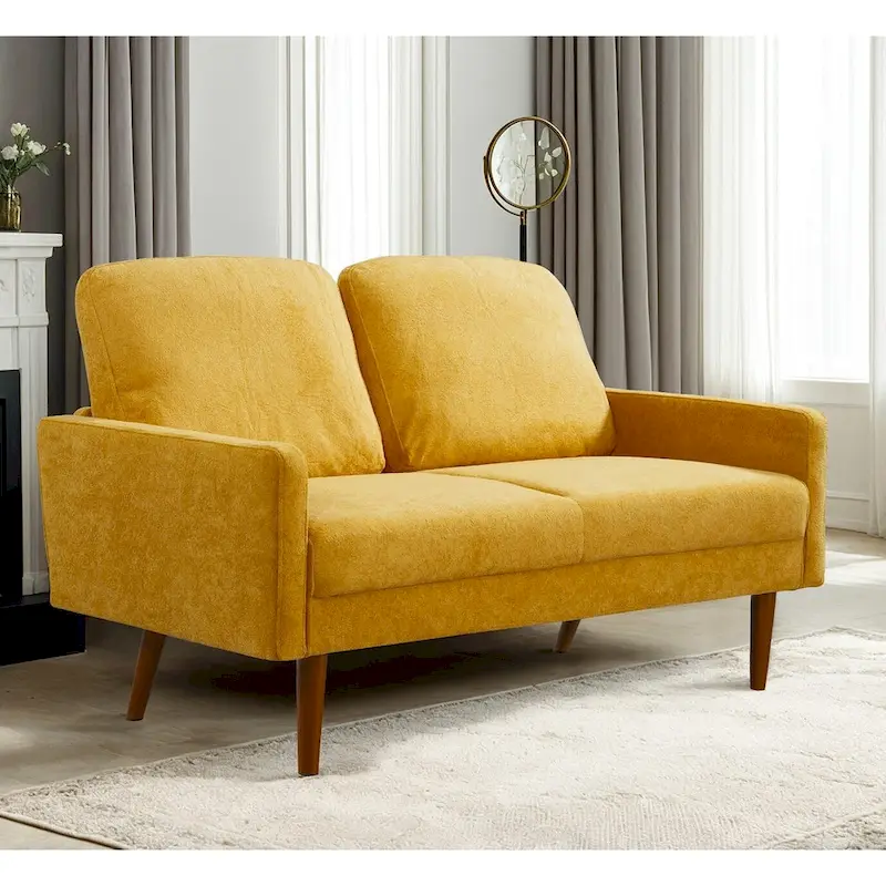 Velvet Loveseat Sofa