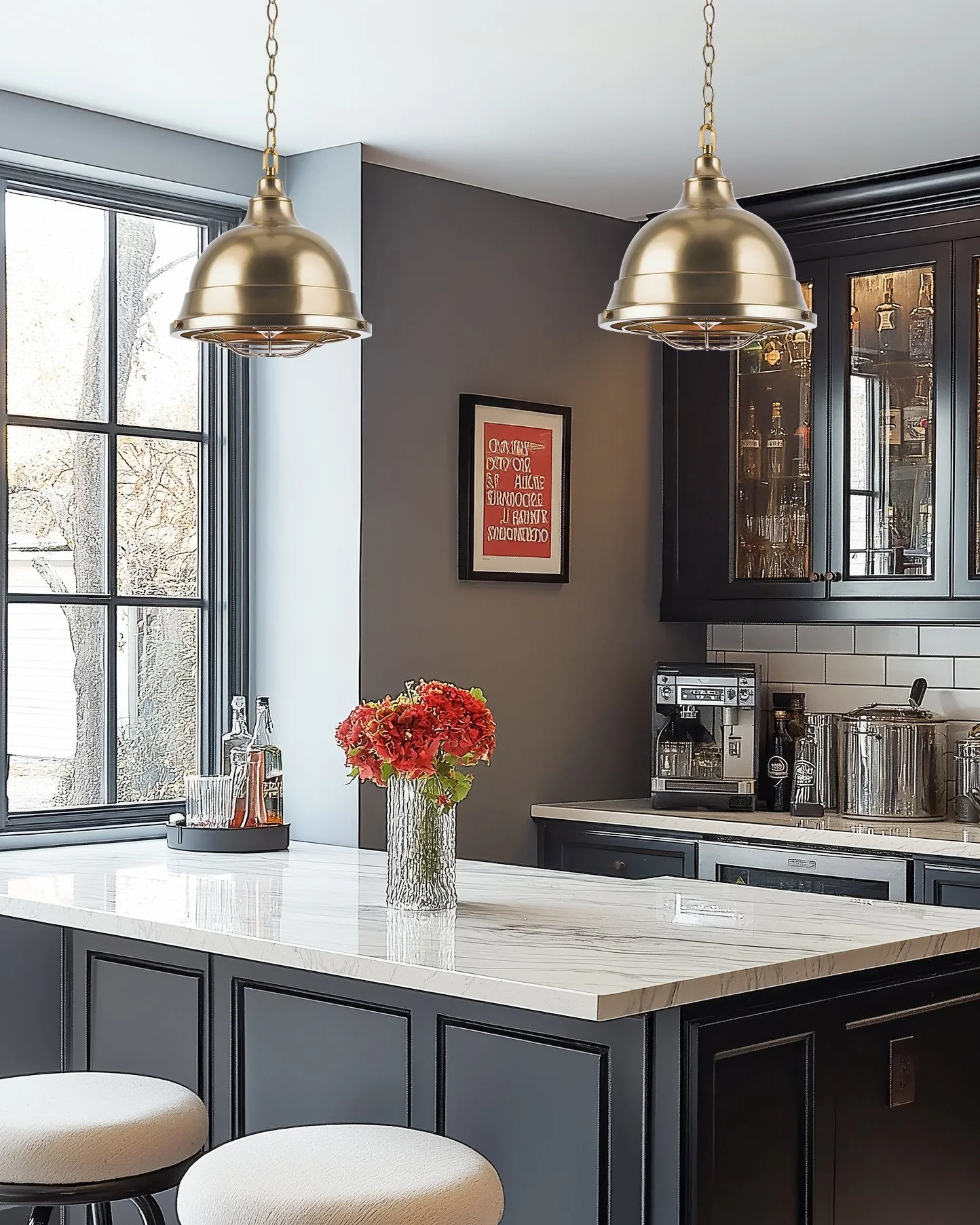 Liberty 13 Modern Industrial Pendant Light