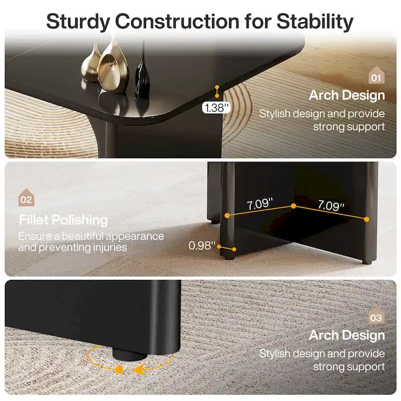 63 Executive Desk, Large Computer Desk Modern Home Office Desk