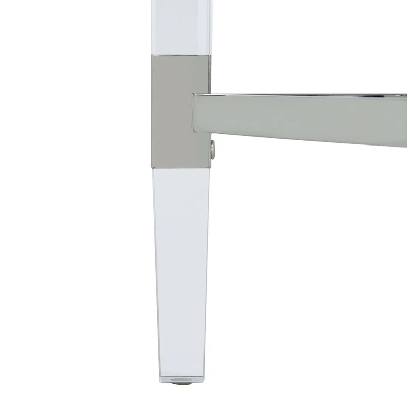 SAFAVIEH Couture Gunel Acrylic Console Table - 47.2 W x 17.7 L x 28.7 H - 47Wx18Dx29H