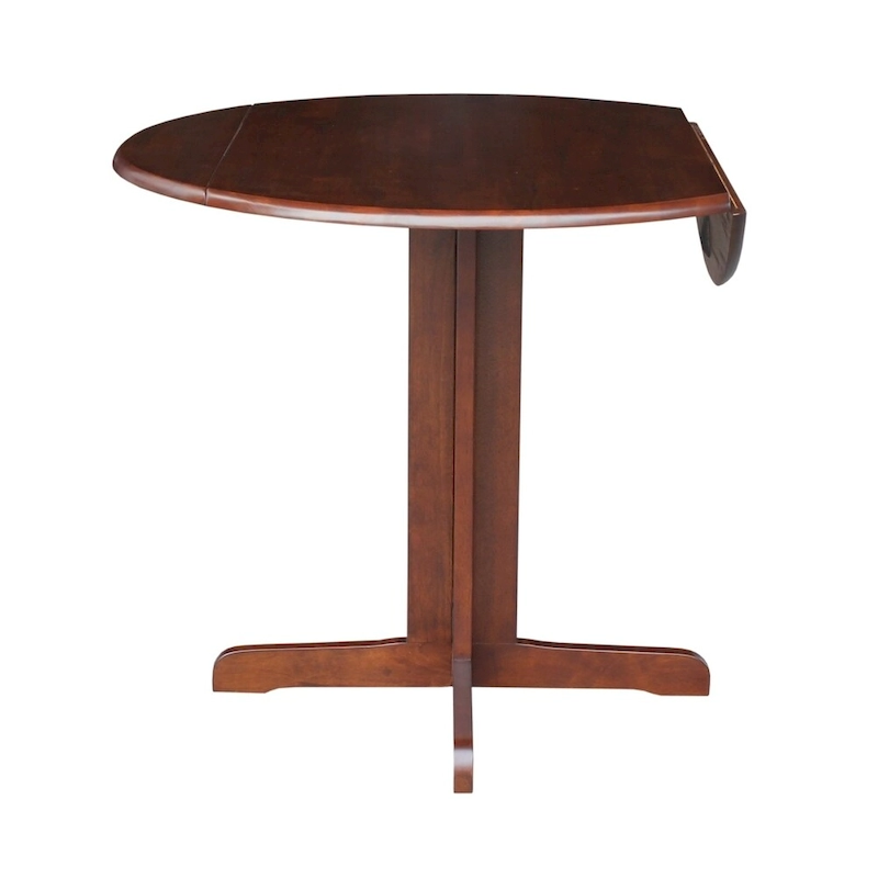 International Concepts Dual Drop Leaf 36-inch Dining Table