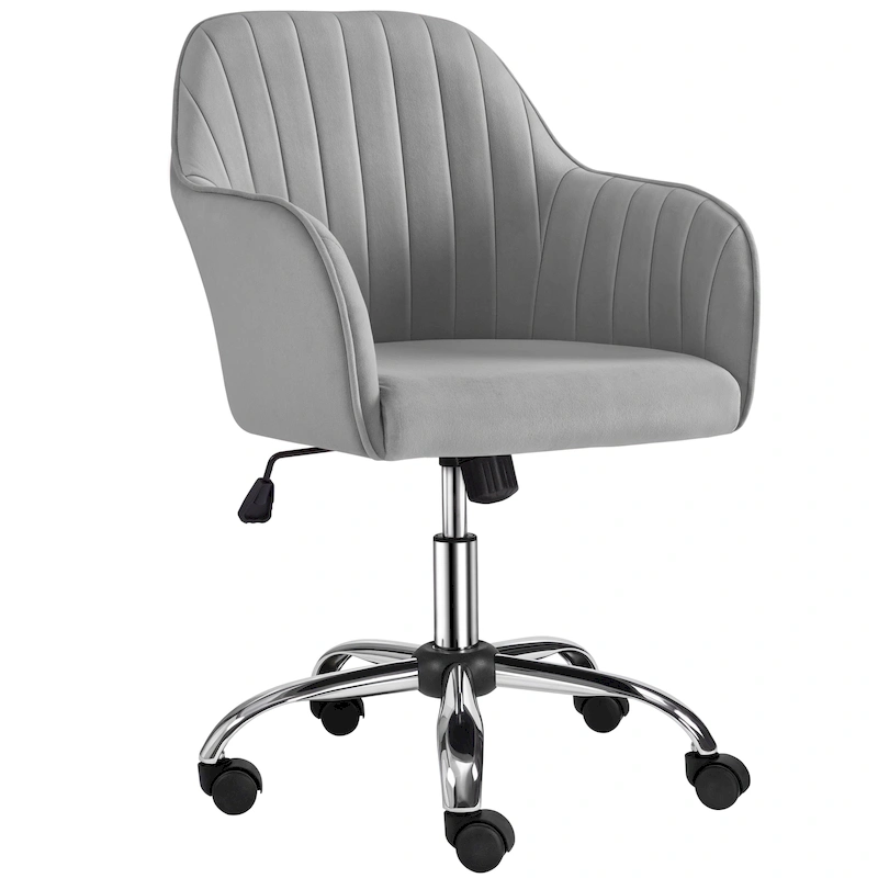 Yaheetech Desk Chair Height-Adjustable Swivel Computer Chair