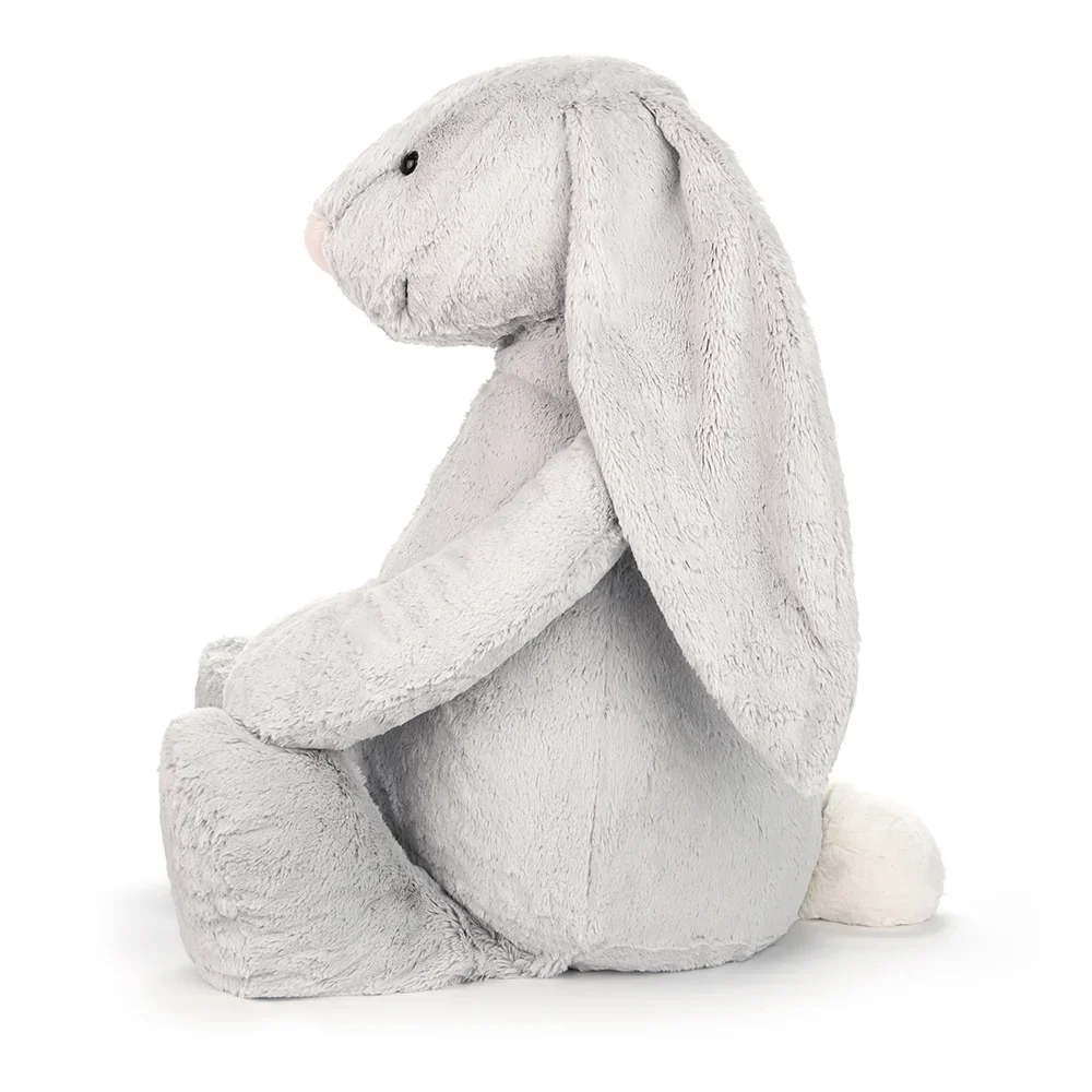 Jellycat Bashful Bunny Silver (Grey) Giant (Really Really Big) 108cm