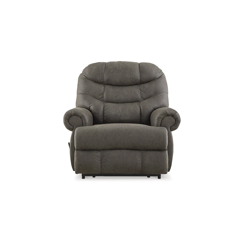 Signature Design by Ashley Camera Time Gunmetal Recliner