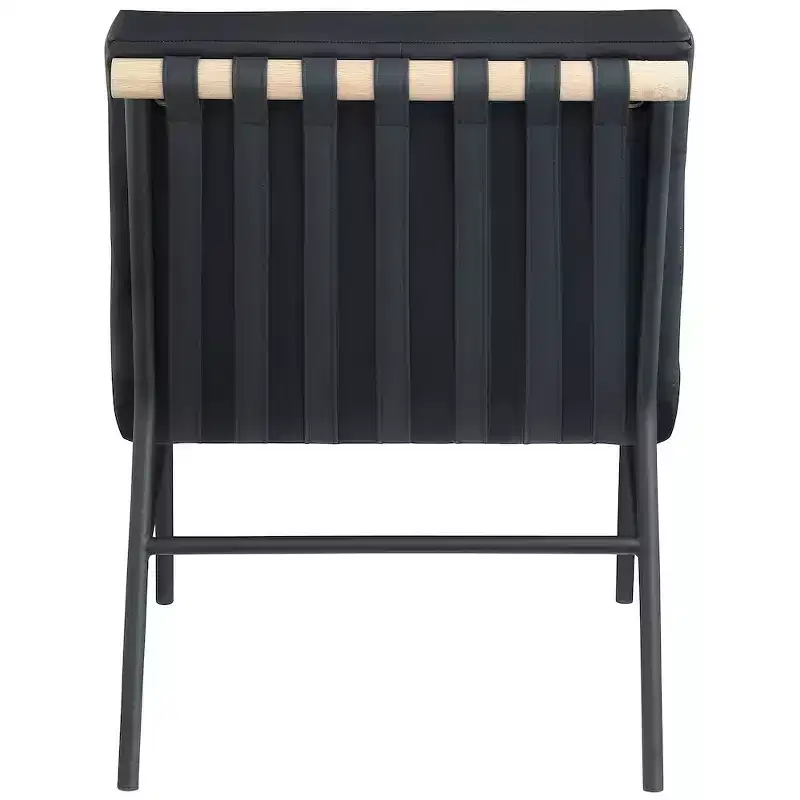 Meridian Furniture,Burke Vegan Leather Accent Chair