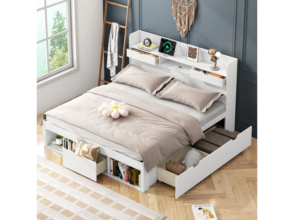 Bed - Blanc (matelas)