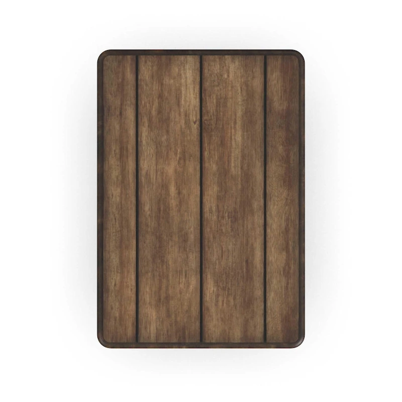 Plymouth Brown Wood Chairside Table by Flexsteel - 16 x 23 x 23