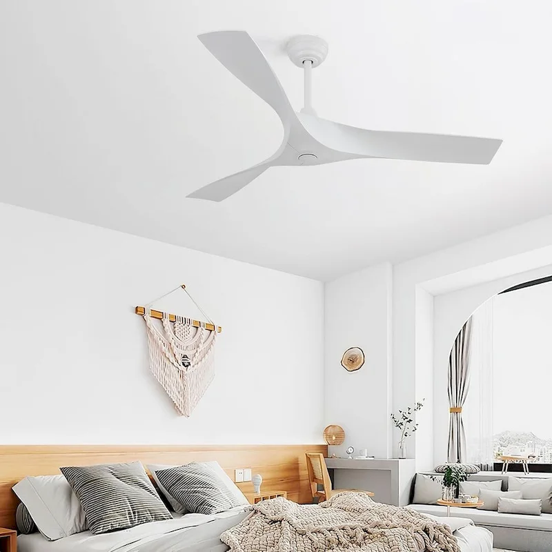 52  Wood Ceiling Fan with Remote Control