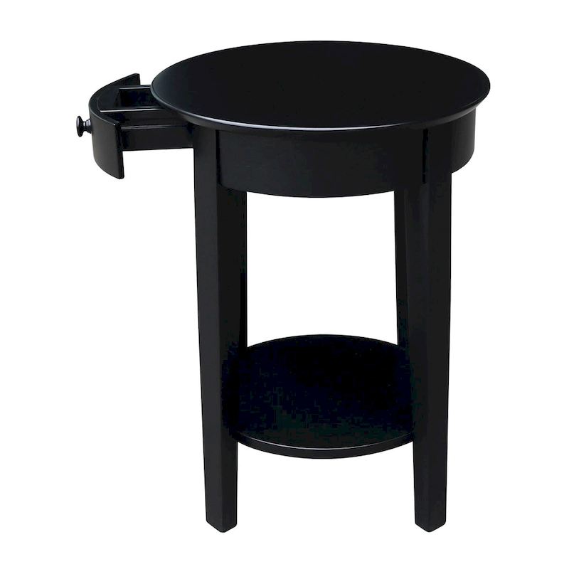 Solid Parawood Philips Accent Table