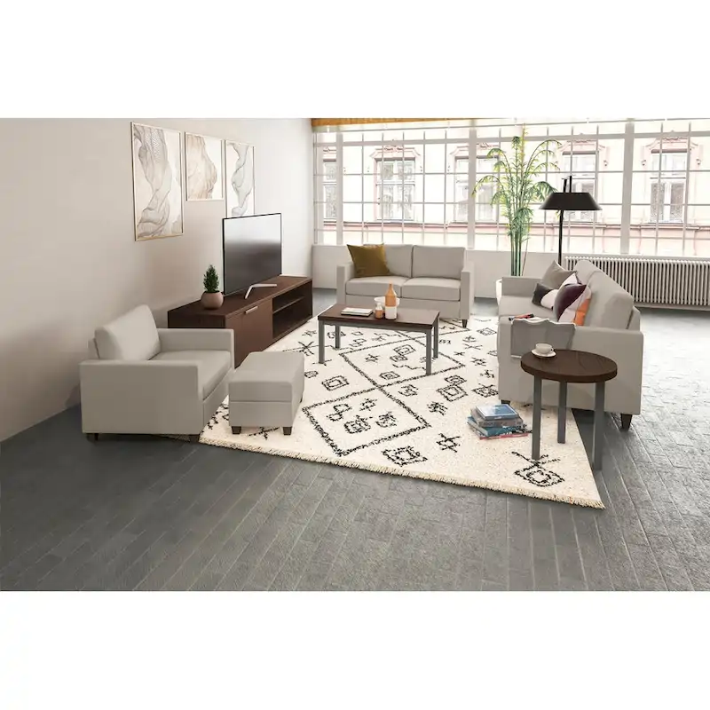 Homestyles Merge Brown Wood End Table - 18' x 18' x 20'