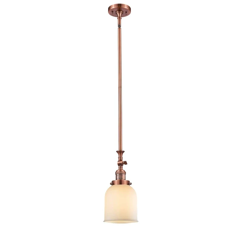 Innovations Lighting Small Bell 5  Wide Adjustable Mini Pendant