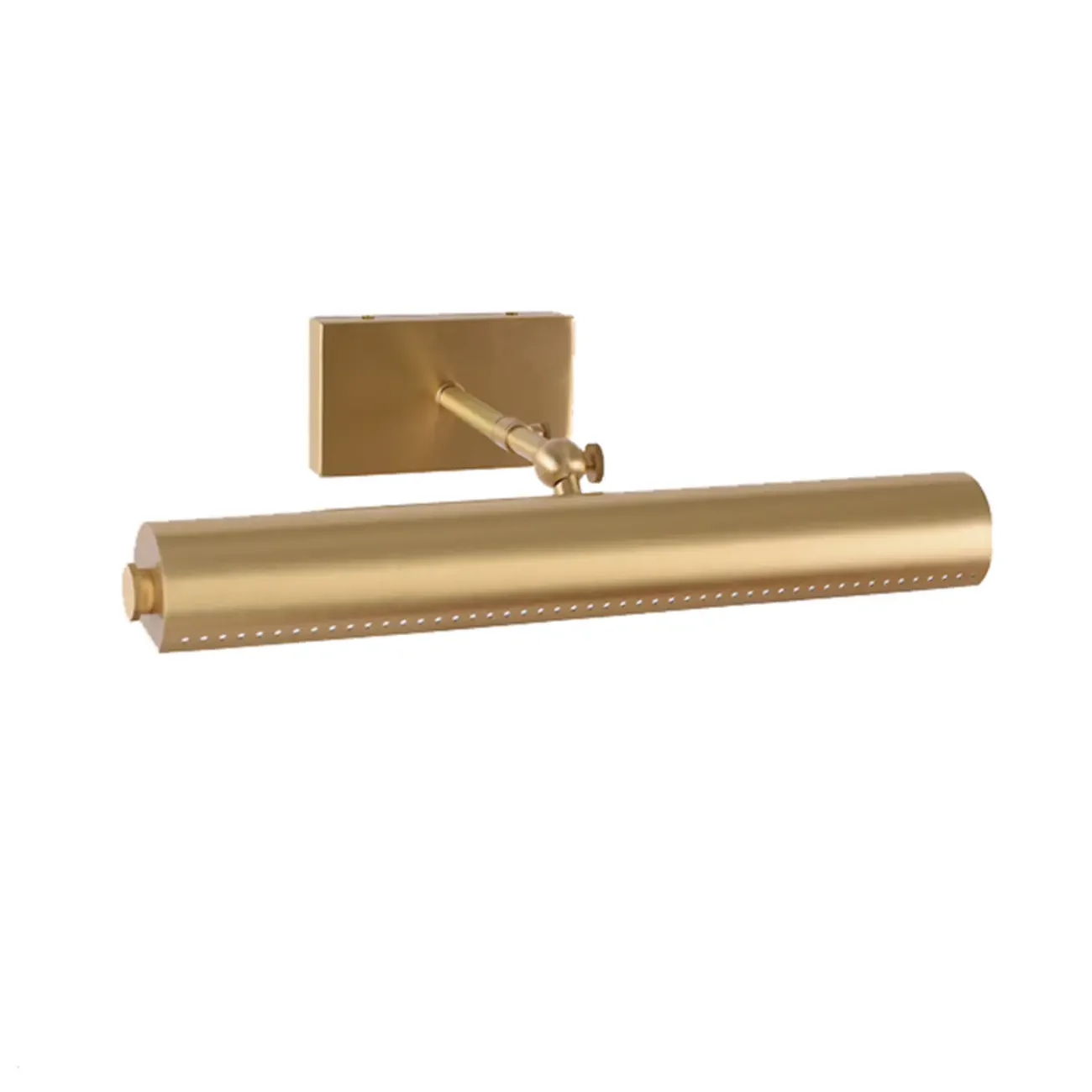 2-light Modern Straight LED Vanity Light with Copper Shade