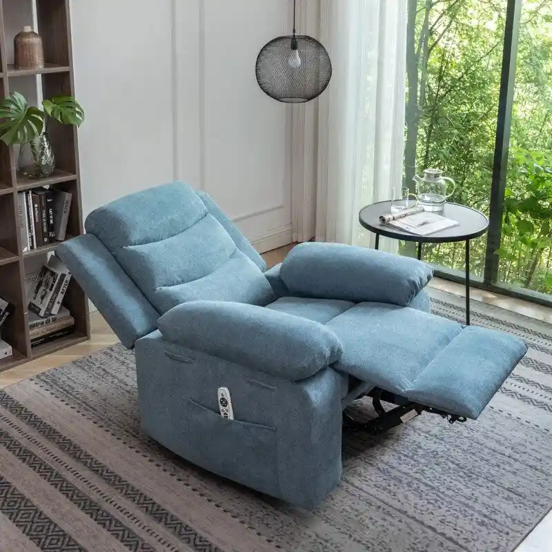 GEITIN Power Recliner with Adjustable Massage Function and Heating System