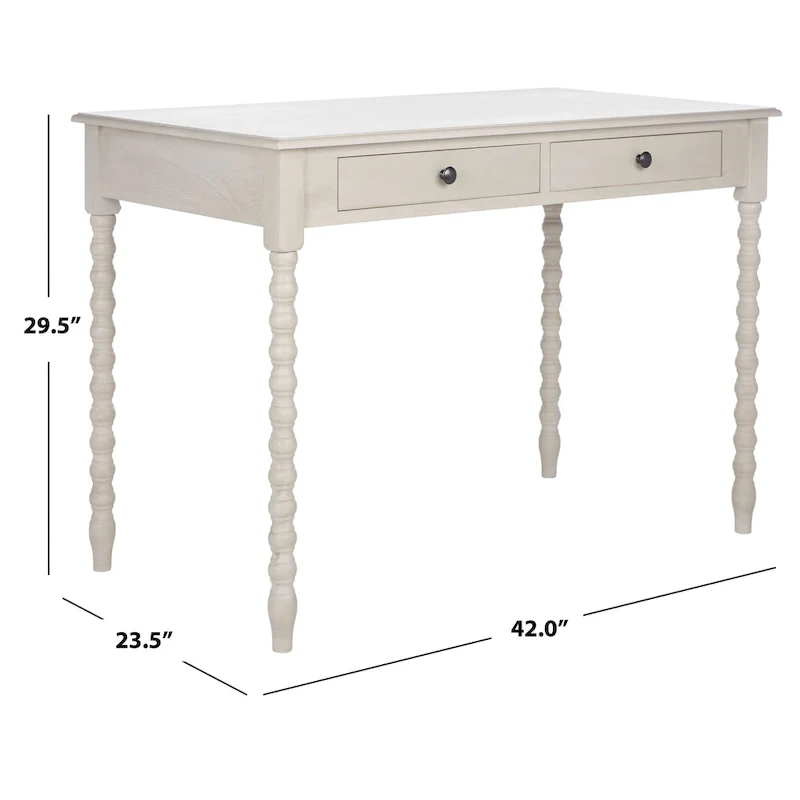 SAFAVIEH Zheljazka 2-Drawer Desk