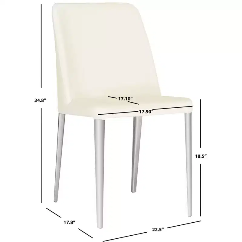 Baltic 18 H Side Chair (Set of 2) - FOX2012 - Safavieh Couture