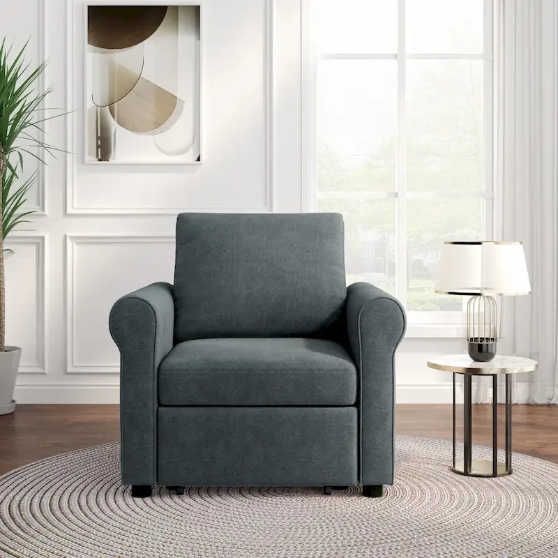 3-in-1 Convertible Sleeper Chair Bed