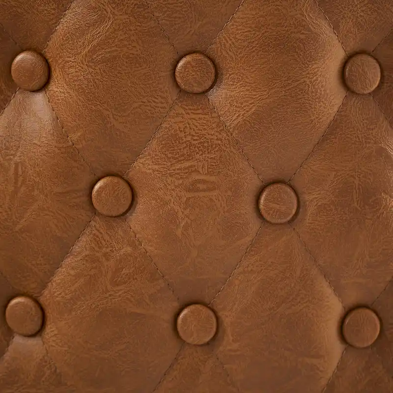 Art Leon Faux Leather Swivel Home Office Chair