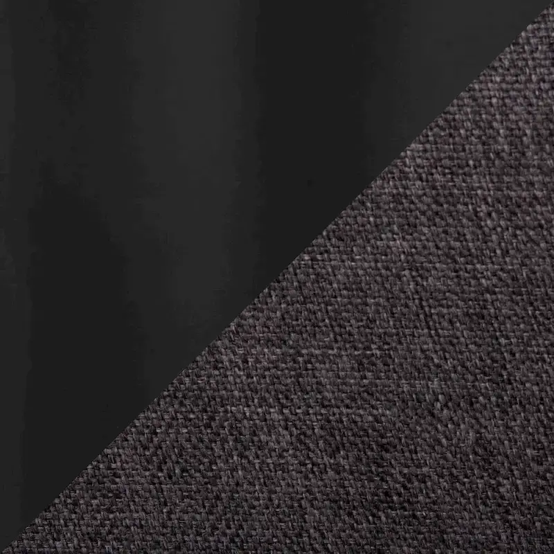 Galotti Black Fixed-Height Upholstered Counter Stool - Set of 2