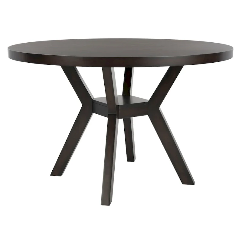 Round Solid Wood Dining Table