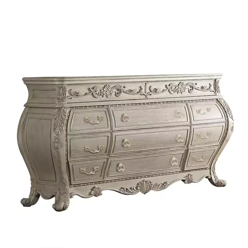 Ragenardus Dresser Antique White Finish - Acme Furniture