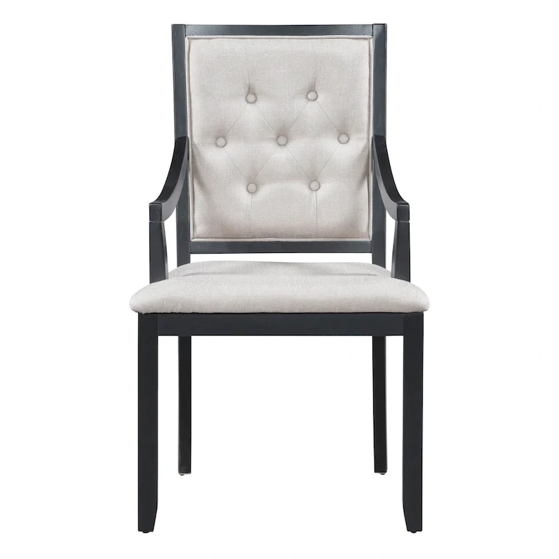 Retro 5-piece Dining Set with Extendable Round Table and 4 Chairs