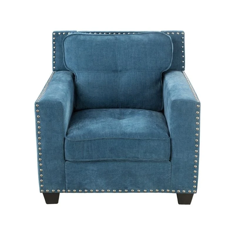 Gliden Modern Linen Fabric Sofa with Solid Wood Frame