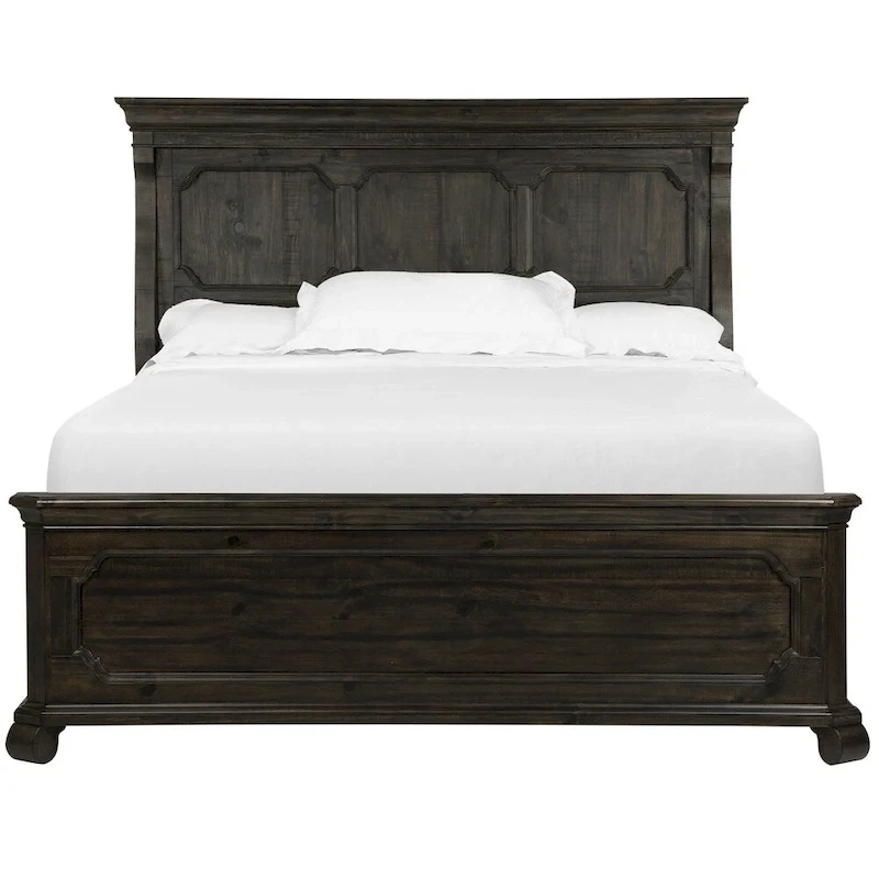 Bellamy Traditional Peppercorn Panel Bed