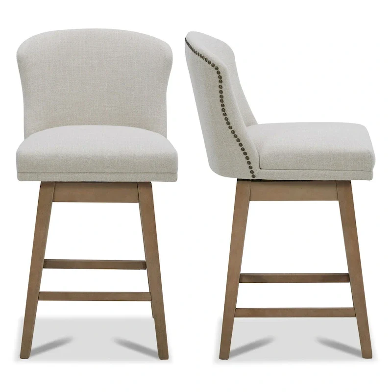 Mia Swivel Counter Stool Set of 2