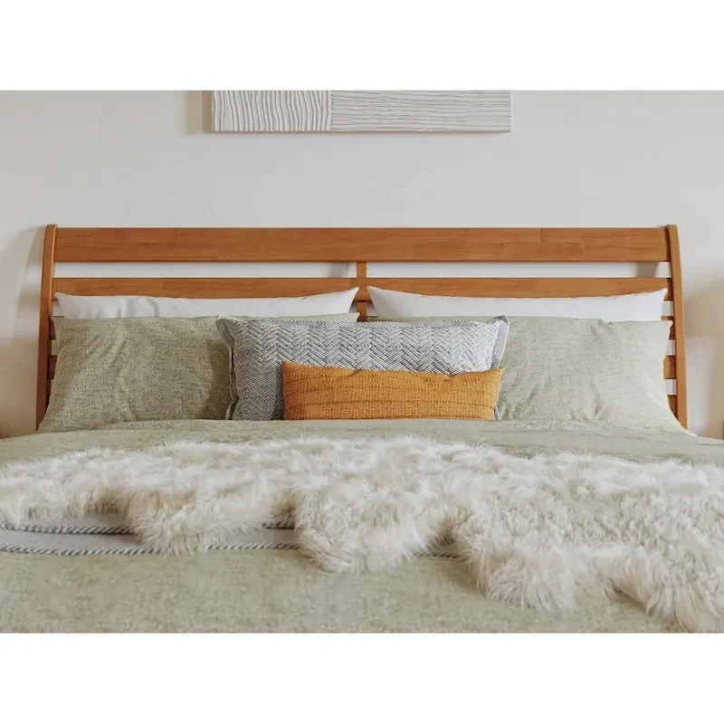 Savannah Solid Wood Headboard with Attachable Charger