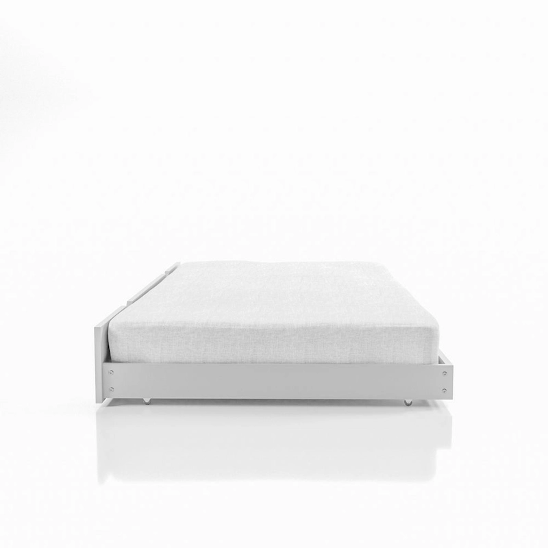 Hily Transitional Grey Twin Solid Wood Trundle by Furniture of America