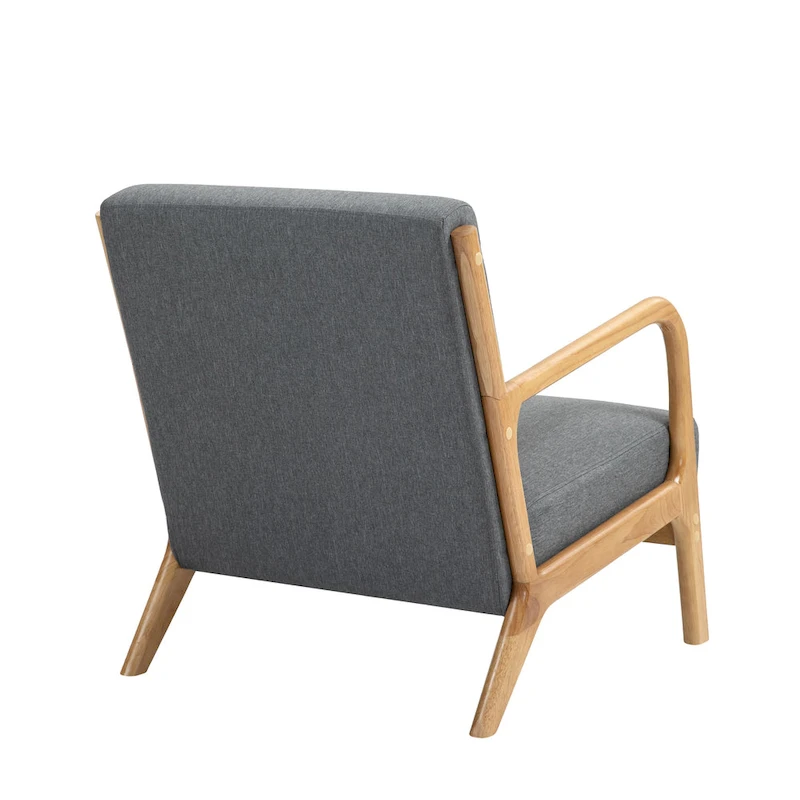 Upholstered Armchair Accent Chairs with Pillows Set of 2