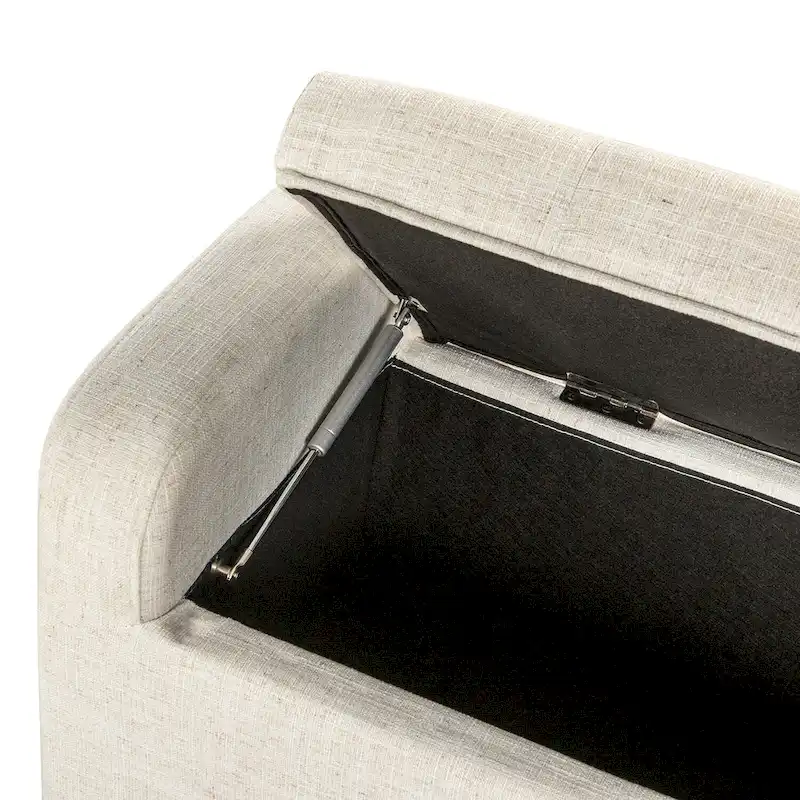 Bastian Upholstered Bench with Solid Wood Legs