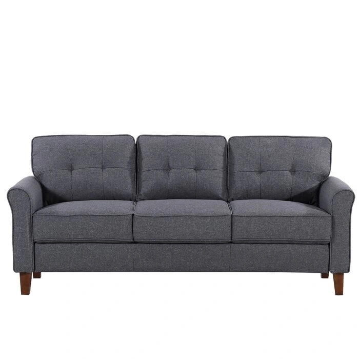 Kouchouk 78.7  Linen Flared Arm Sofa