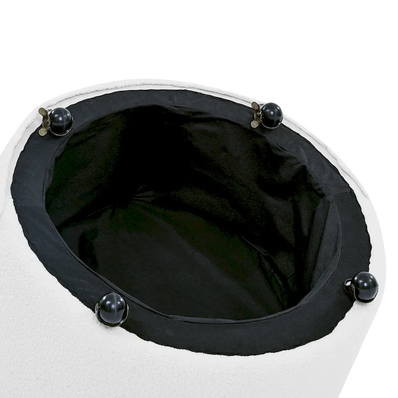 Blue Modern 30 Swivel Tufted Accent Chair